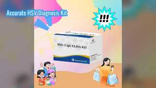 HSV- IgG ELISA Test Kit Accurate Diagnosis