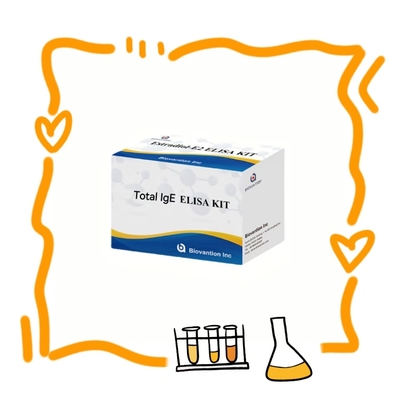 Total IgE Antibody IgE ELISA Test Kit In Vitro Diagnostic Enzyme