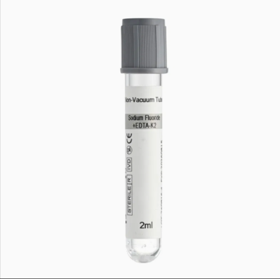 Siny Medical Sodium Fluoride + EDTA-K2 Non-Vacuum Blood Collection Tubes