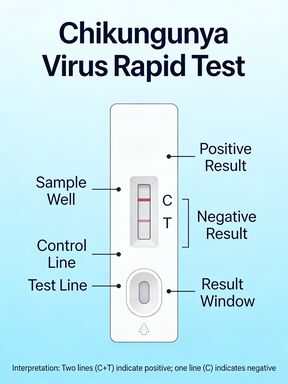 Colloidal Gold Rapid Test versatile rapid testing platform compatible with various sample types