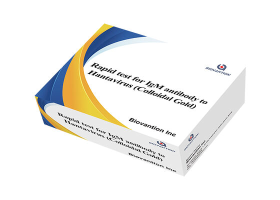 Hantaan Virus HTNV IgM Rapid Test Kit for Qualitative Detection with 15-20 Minutes Reading Time and Up to 100% Sensitivity