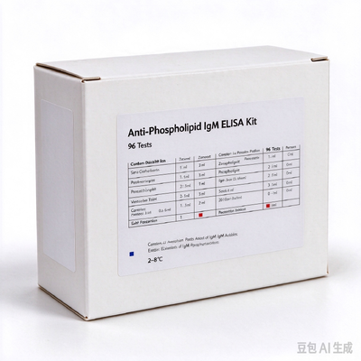 Anti-Phospholipid IgM ELISA Kit Antiphospholipid IgM ELISA Kit 96-Well Format 2-8°C Storage 18-Month Shelf Life
