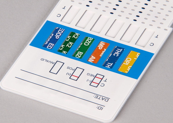 For Laboratory Or Hospital High Accuracy  One Step Multi-Drug Rapid Test Panel 10 in 1