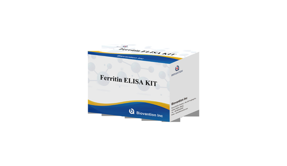 Ferritin ELisa Test Kit Rapid Serum Sensitivity Elisa Test Biovantion 2-3 Hours Assay Time 2-8.C Storage