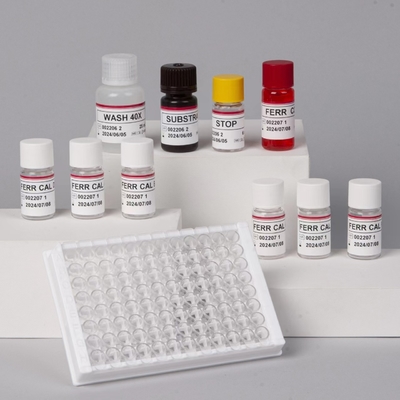 Ferritin ELisa Test Kit Rapid Serum Sensitivity Elisa Test Biovantion 2-3 Hours Assay Time 2-8.C Storage