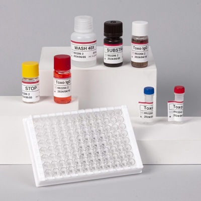 Hospitals laboratories clinics use High accuracy Toxo IgM ELISA TEST KIT