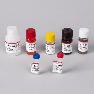 Hospitals laboratories clinics use High accuracy Toxo IgM ELISA TEST KIT