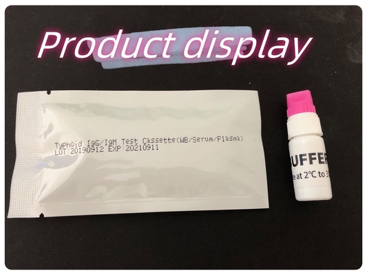 Typhoid--IgM&IgG For Laboratories And Hospitals Typhoid Fever Blood Rapid Test Kit