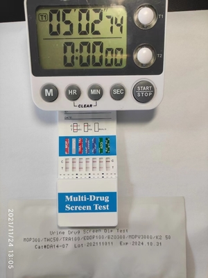 Rapid Immunoassay Detection Kit Human Immunodeficiency Virus MTD/OPI/OXY/PPX/THC Drug Test