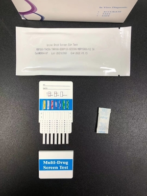Rapid Immunoassay Detection Kit Human Immunodeficiency Virus MTD/OPI/OXY/PPX/THC Drug Test