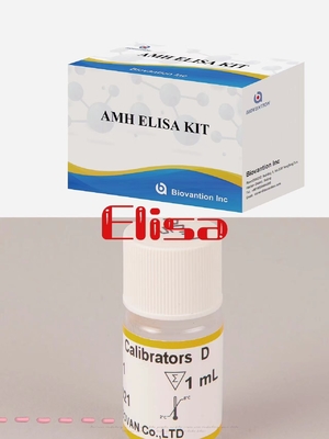 ELISA Detection Reagent Kit High Accuracy AMH Elisa Test Kit Hospital Use