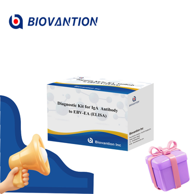2-8℃ Sensitivity Diagnostic Kit For IgA  Antibody To EBV-EA ELISA Test Kit