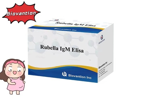 Rubella IgM ELisa Test Kit  Fertility Eugenic Ten Pregnant Women Use
