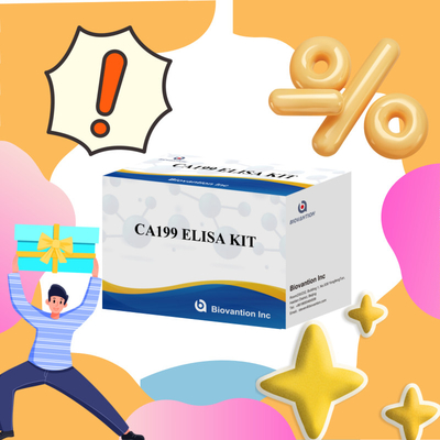 Rapid And Accurate Elisa Human Test Elisa Reagent Detection CA199 Quantitative