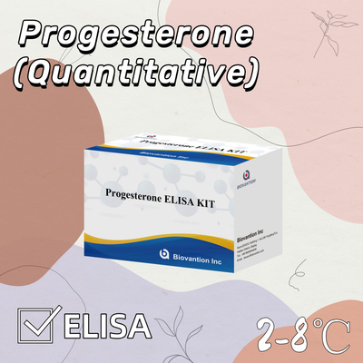 Sensitivity Elisa diagnostic reagent test Progesterone(Quantitative) for human use