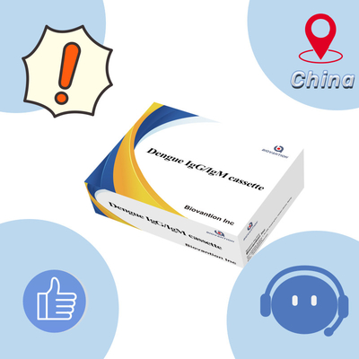 Dengue IgG / IgM Rapid Test With 24 Months Shelf Life And High Sensitivity