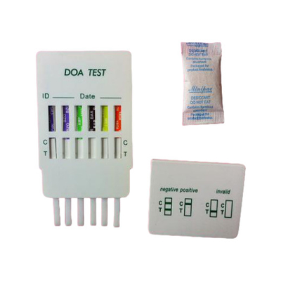 Multi Drug Urine Rapid Test Rapid Colloidal Gold Test Cassette For Diagnostics