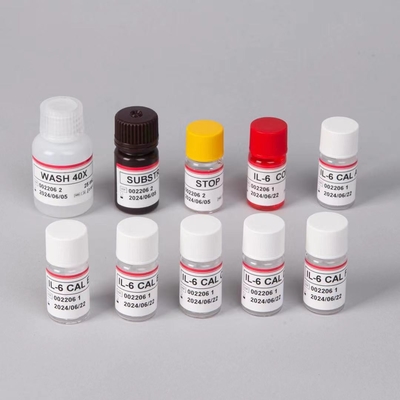 IL 6 Elisa Test Kit 1 Hour Assay Time 96 Tests ELISA Kit For IVD Laboratory Use