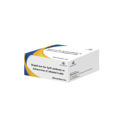 Accurate IgM Antibody To Adeno Virus Test Kit For Clinical And Laboratory Cassette Strip