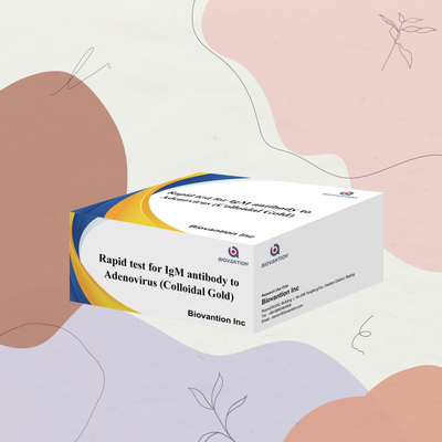 Accurate IgM Antibody To Adeno Virus Test Kit For Clinical And Laboratory Cassette Strip