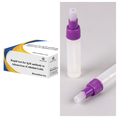 Accurate IgM Antibody To Adeno Virus Test Kit For Clinical And Laboratory Cassette Strip