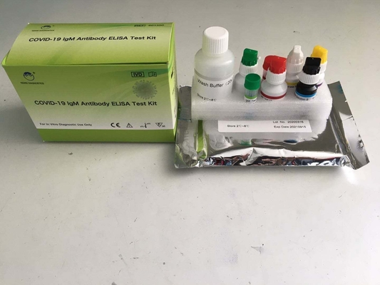 Covid-19 IgG ELISA TEST KIT Format Kit Enzyme-Linked Immunosorbent Assay