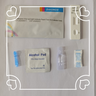 Monkeypox Virus Rapid Test Reagent Home Use Rapid Test Reagent Colloidal Gold Method