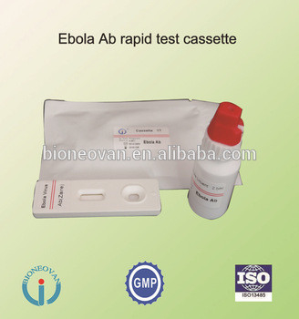EBOLA Ab rapid test kit Serum Test Kit for Medical Diagnostics