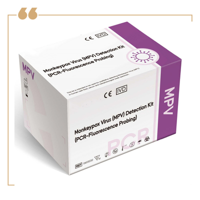 PCR detect method Monkeypox detect reagent mpox virus PCR Reagent with 48 test