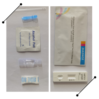 Monkeypox Antigen Rapid Test Kit Colloidal Gold Rapid Mpox Virus Qualitative Detection