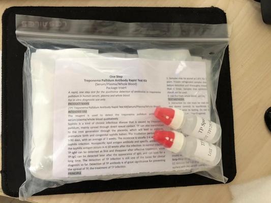 Detection Of Poison Colloidal Gold Rapid Test For SYP Antibody Cassette Strip