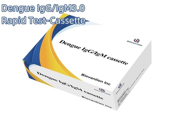 Dengue Rapid Test Cassette For Sensitivity Disease Detection With 24 Months Shelf Life