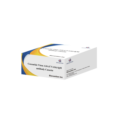 Coxsackie Virus A16 CVA16-IgM Antibody Cassette WB/S/P Colloidal Gold Rapid Test