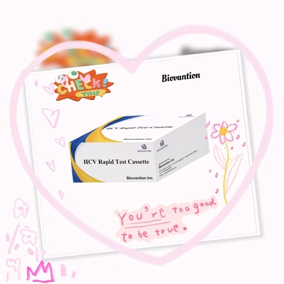 HCV Rapid Test Cassette High Sensitivity Hot Sale Biovantion