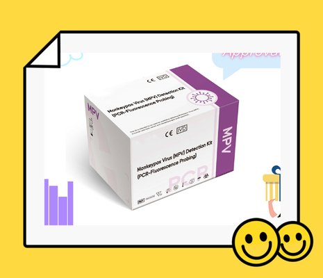 Monkeypox Virus Detection Reagent Fluorescent Immunoassay Freeze Dried Powder Shipped At Room Temperature