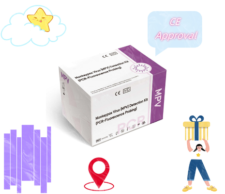 Monkeypox Virus Detection Reagent Fluorescent Immunoassay Freeze Dried Powder Shipped At Room Temperature