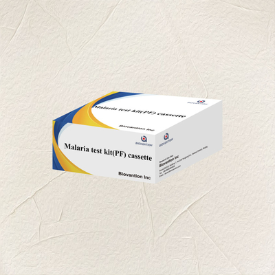Malaria Pf Test Kit Rapid Test Reagent IVD Detect Reagents High Accuracy For Human