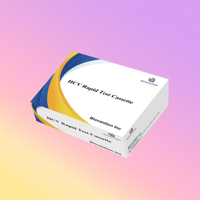 Factory Price Sensitivity 5-15 Minute HCV Ab Strip Cassette Test Kit For Rapid Results