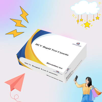 Factory Price Sensitivity 5-15 Minute HCV Ab Strip Cassette Test Kit For Rapid Results