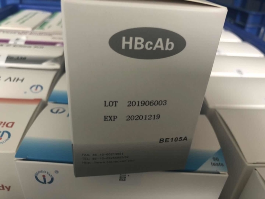 Hot Sale Diagnostic Reagent Human Use With 96 Test Hbc Antibody HBcAb Elisa Kit