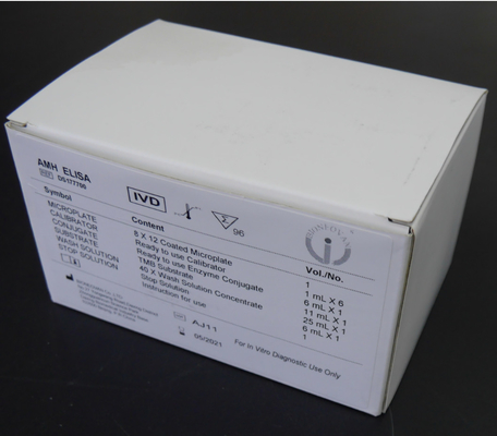 Anti-Mullerian hormone AMH Elisa Test Kit For human use with Serum Plasma