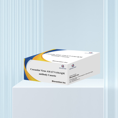 CVA16 IVD diagnostic reagent Coxsackie Virus A16 CVA16-IgM Antibody Cassette WB/S/P Colloidal Gold Rapid Test