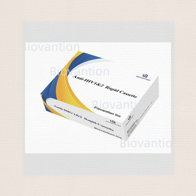 Rapid Test Reagent HIV 1/2 Detection Test Colloidal Gold Method With 25 Tests