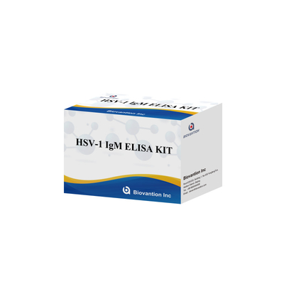 Biovantion Specificity HSV-1 IgM Elisa Serum / Plasma Test Kit With 2-8\u00b0C Storage Temperature