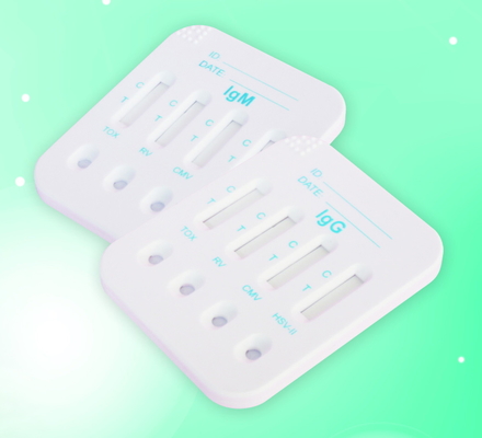 Biovantion HBsAg HCV HIV Syphilis 4 In 1 Rapid Test Card For Human Test 96 Tests Easy Operation