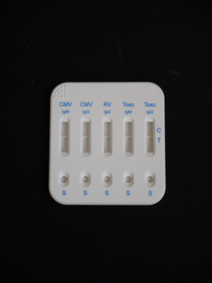 Biovantion HBsAg HCV HIV Syphilis 4 In 1 Rapid Test Card For Human Test 96 Tests Easy Operation