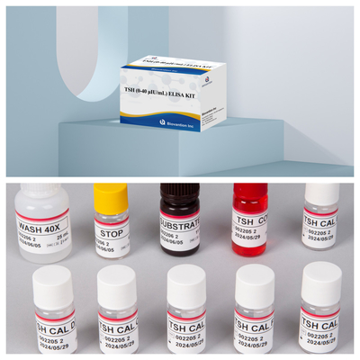 Specificity ELISA Test Kit TSH For Professional Purpose Cold Storage Required
