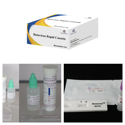 Rota Virus Antigen Sensitivity Colloidal Gold Rapid Test For Human Diagnosis