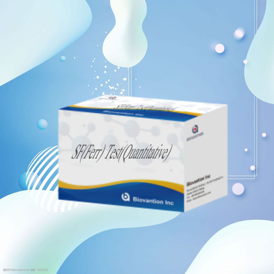 IVD Reagent SF Ferr ELISA Test Kit Veterinary Instrument For Quantitative Detection Of Serum Ferritin Diagnosis