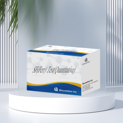 IVD Reagent SF Ferr ELISA Test Kit Veterinary Instrument For Quantitative Detection Of Serum Ferritin Diagnosis